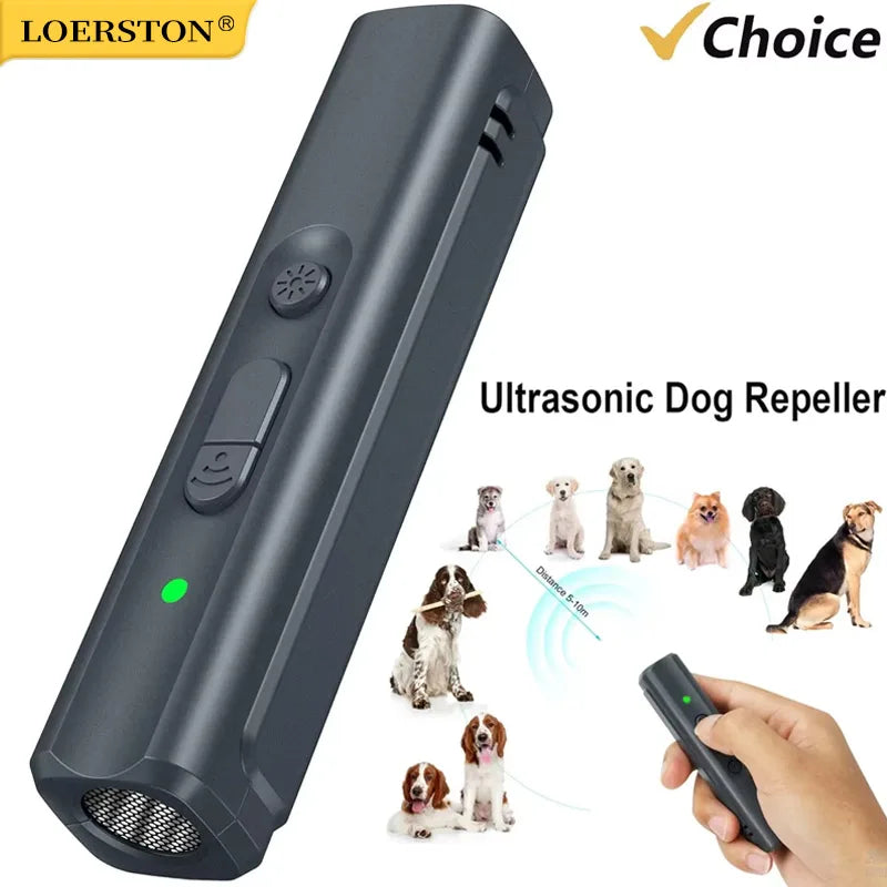 Ultrasonic Anti-Bark Training Device – Humane, No Shock