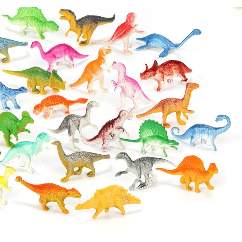 Set de figuras de dinosaurios en miniatura – 39 piezas