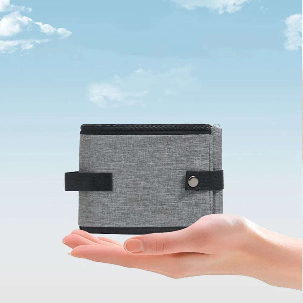 Arenero portátil plegable para gatos – Tamaño de viaje