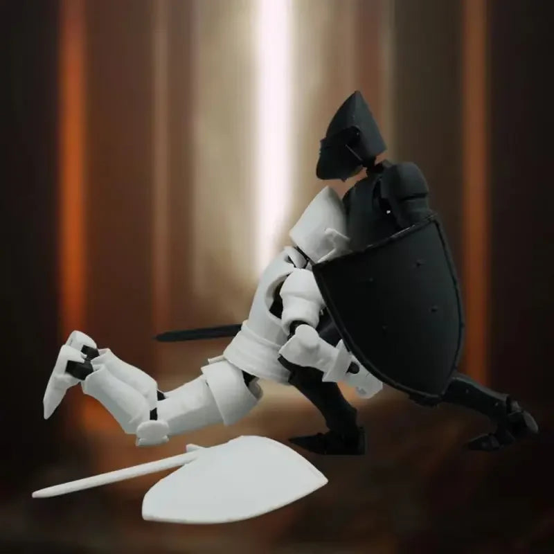 Caballero soldado medieval – Figura de acción multiarticulada