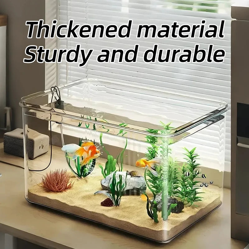 Mini acuario de escritorio – Kit de inicio para peces Betta
