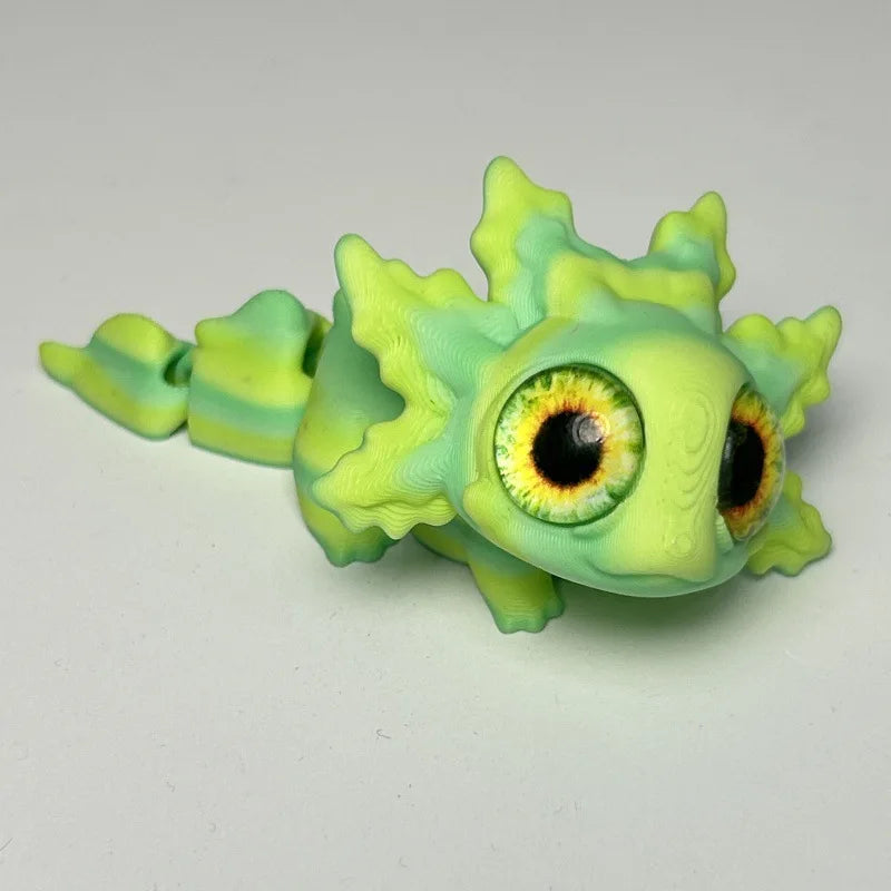 Figura de salamandra – Juguete animal articulado impreso en 3D