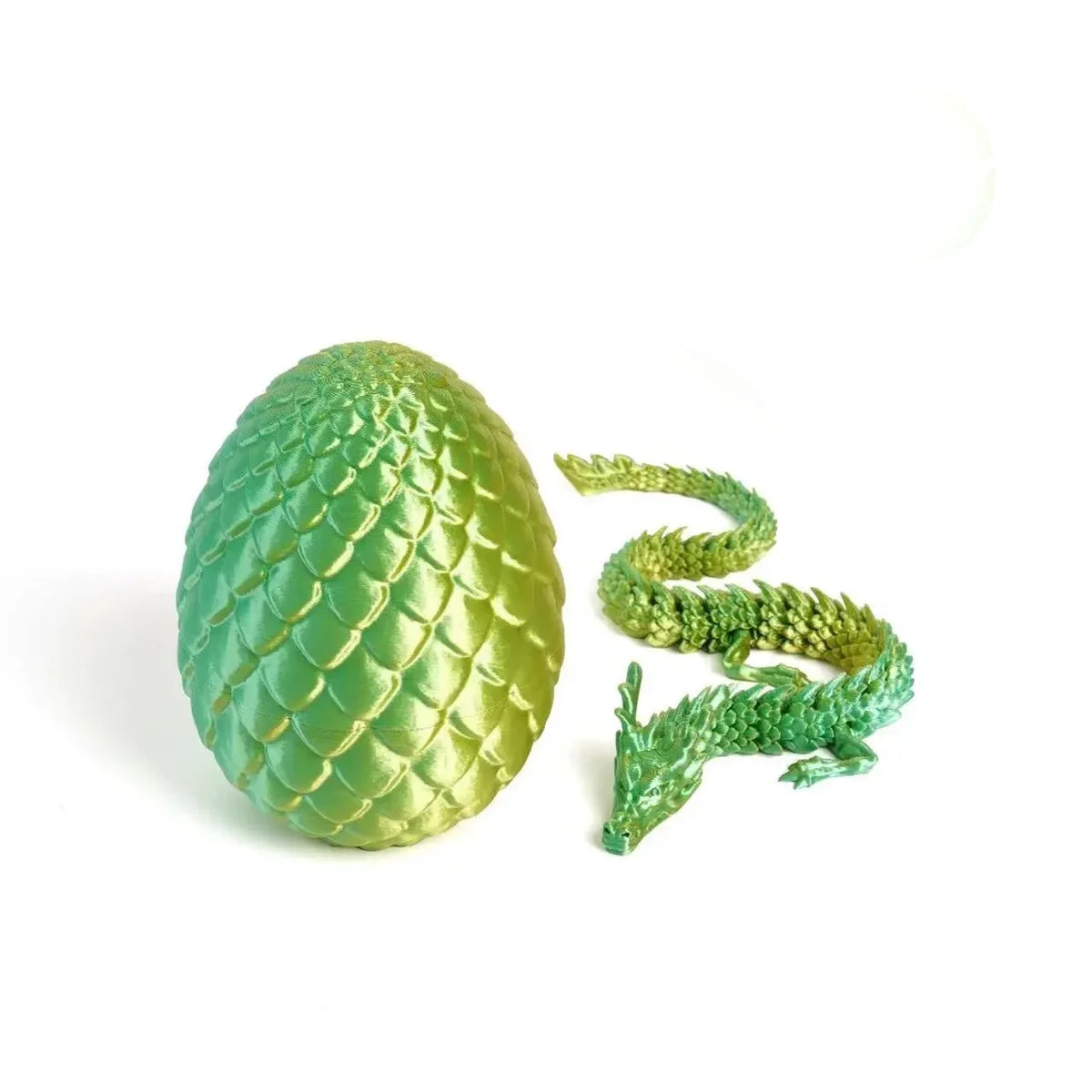 Set de juguetes de huevos de dragón: 6 huevos con 6 dragones articulados