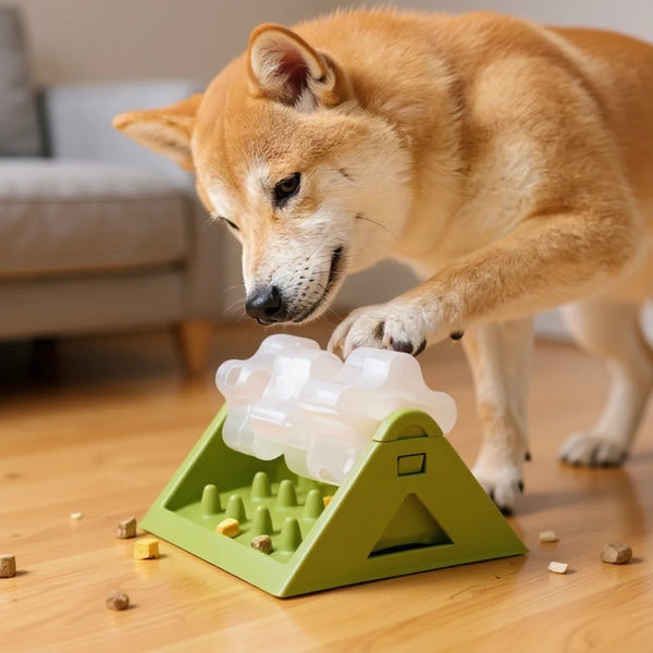 Juguete interactivo para perros dispensador de premios – Comedero a prueba de fugas