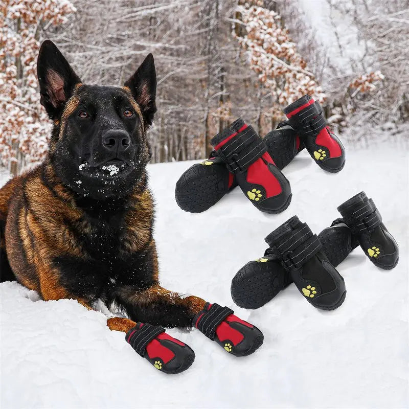 Botas impermeables antideslizantes para perro – Set de 4
