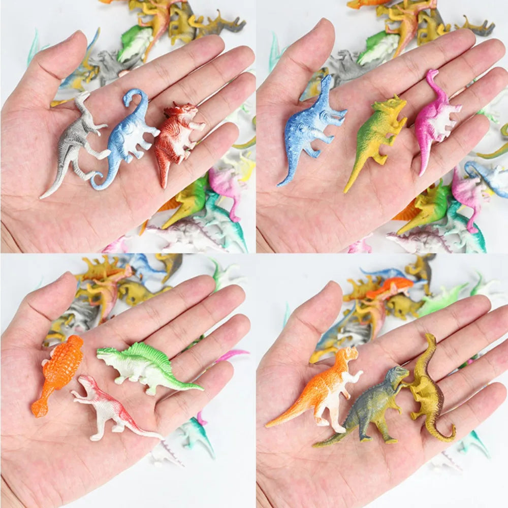 Set de figuras de dinosaurios en miniatura – 39 piezas