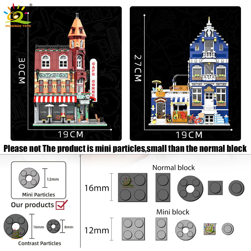 Modular building with LED lighting