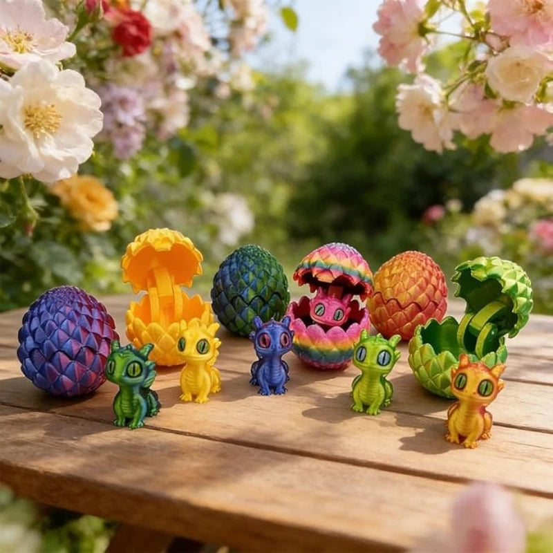 Mini Dragon Egg – Cute Surprise 3D Printed Dragon