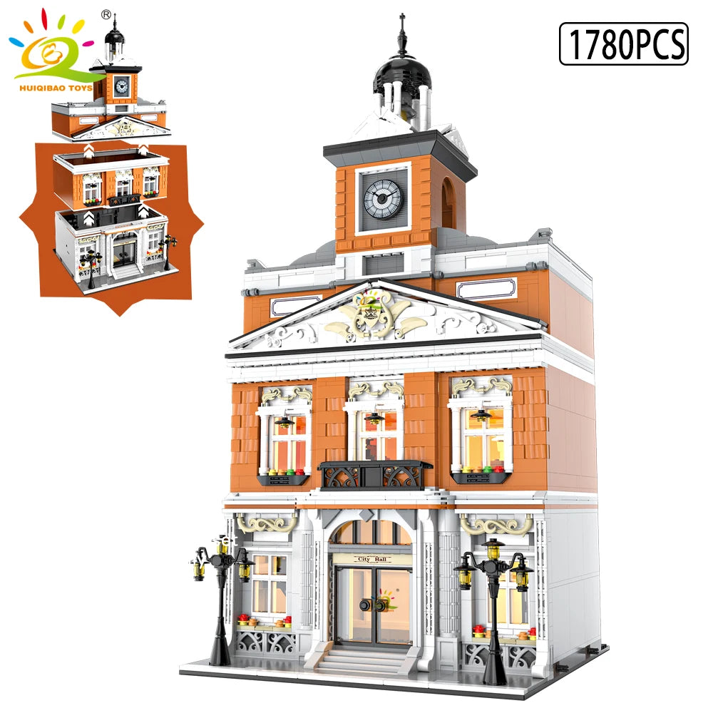 Town Hall building block set