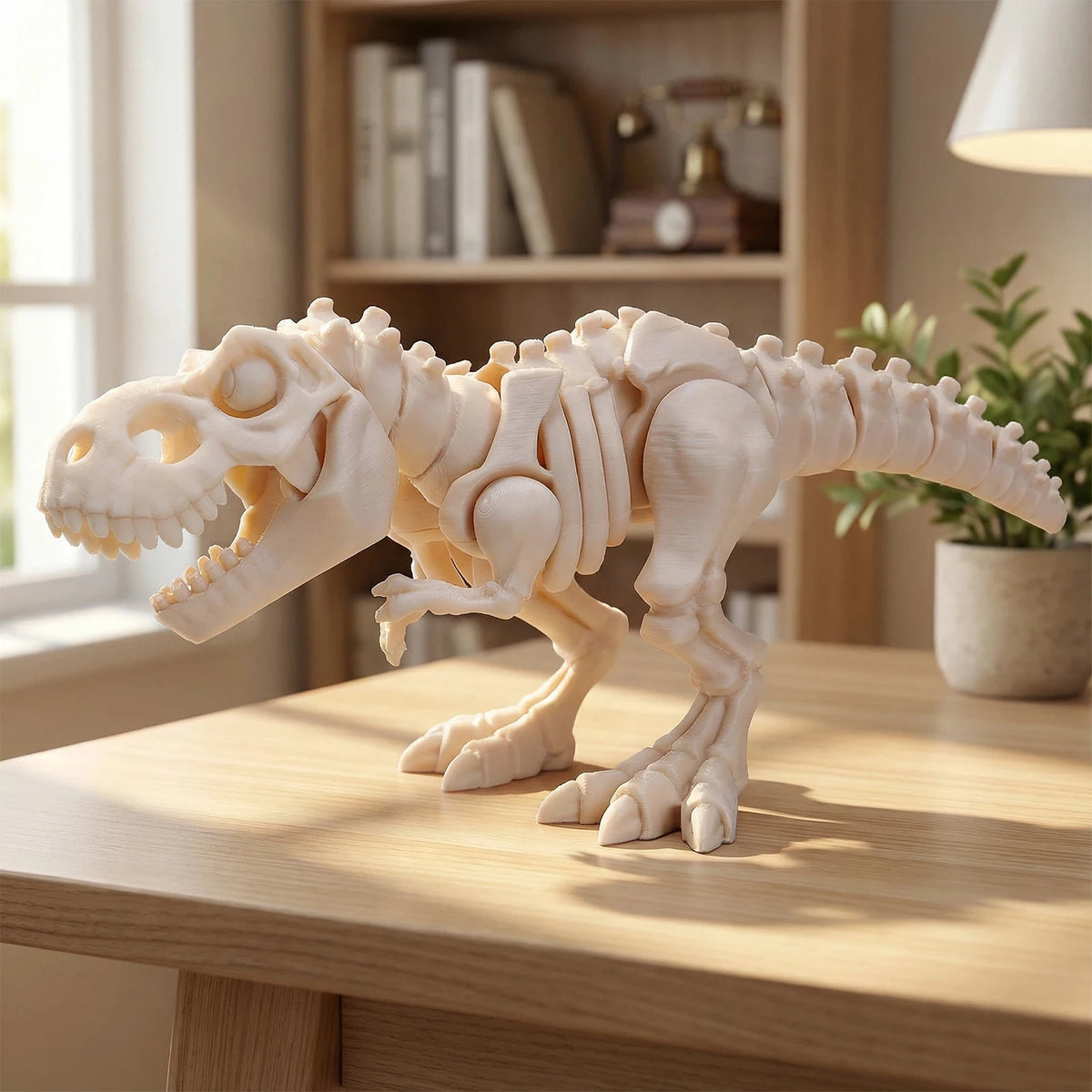 Dinosaur Skeleton Figure – T-Rex & Prehistoric 3D Printed Models