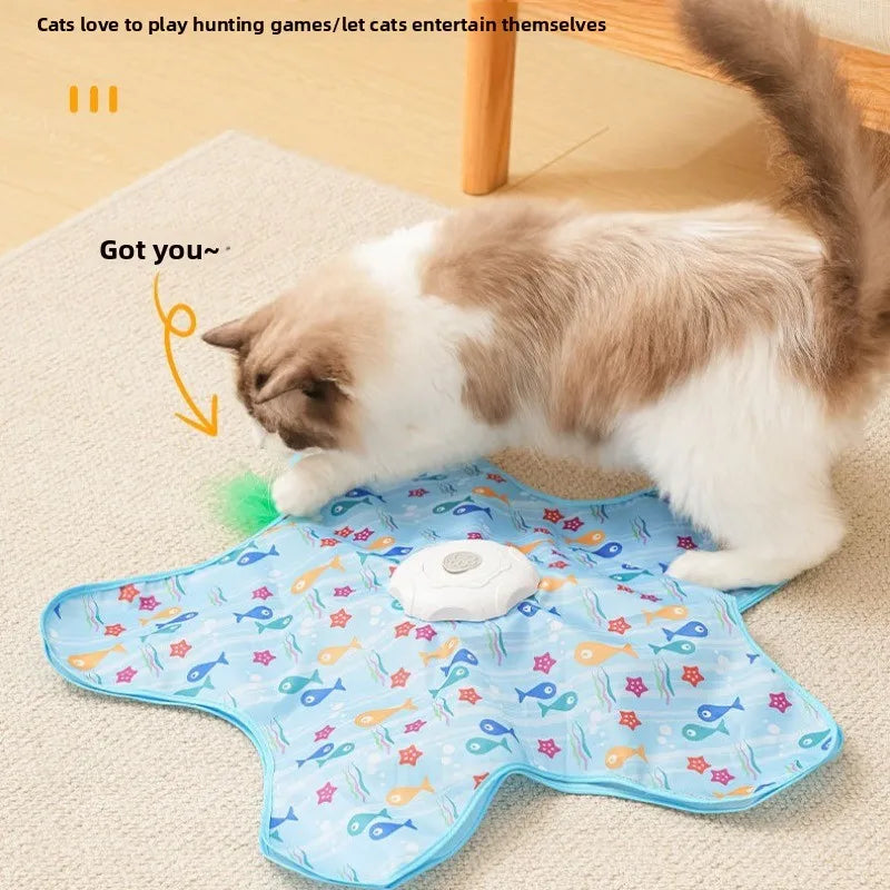 Interactive Hide-and-Seek Cat Toy