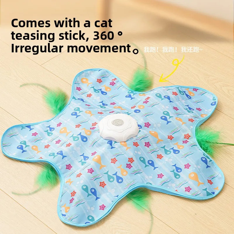 Interactive Hide-and-Seek Cat Toy