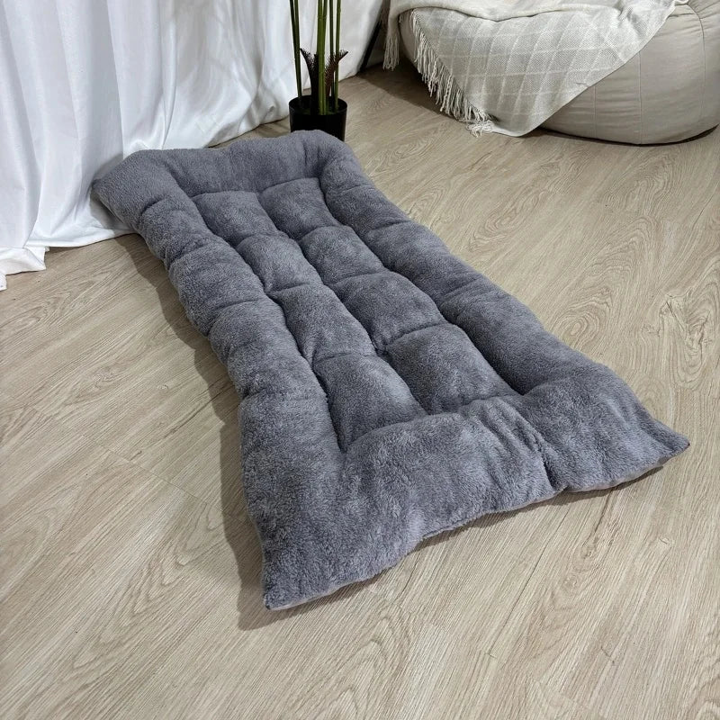 Sofá cama calmante de felpa para perros: extra grueso y lavable
