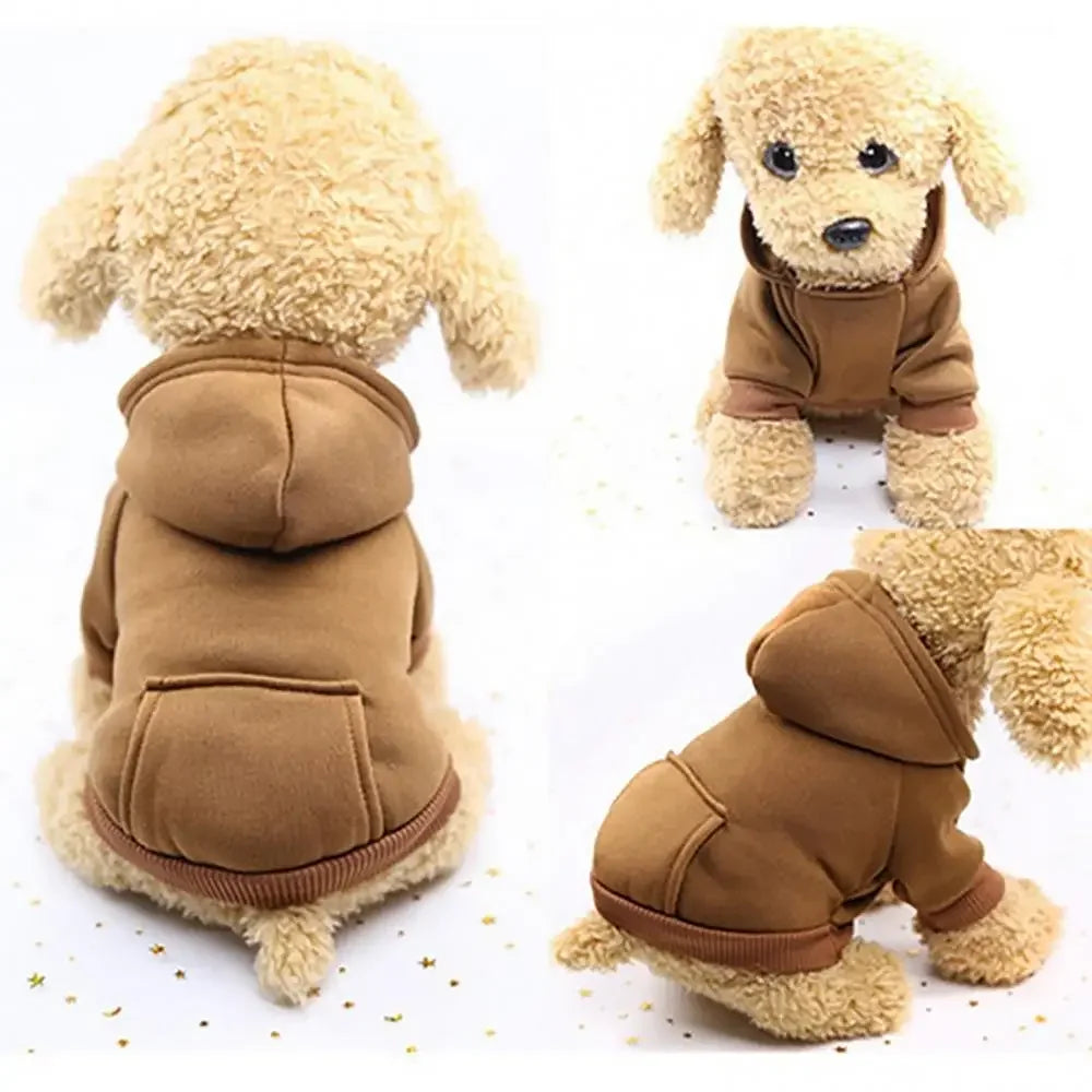 Sudadera acogedora de invierno para perros: jersey suave para perros pequeños y medianos