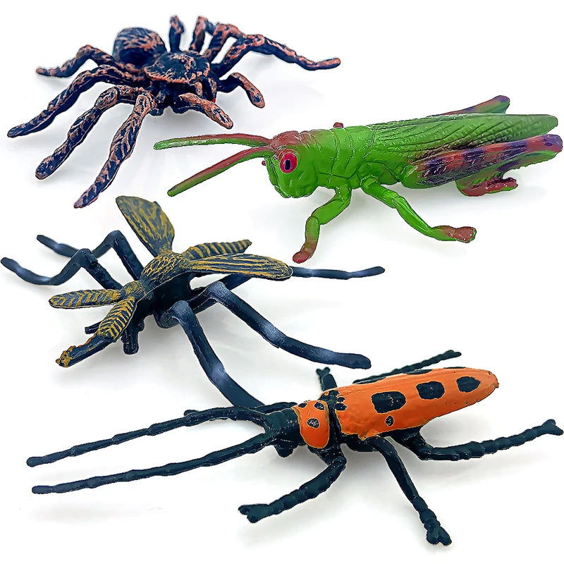 Wild Insect Figure Set – 12 Realistic Bug Models