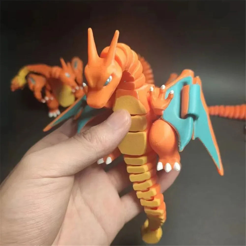 Figuras de animales articulados: modelos impresos en 3D de zorros, perros y más