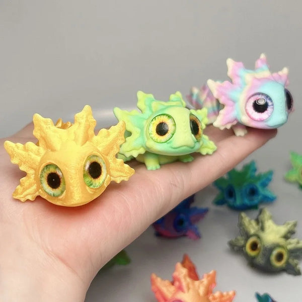 Figura de salamandra – Juguete animal articulado impreso en 3D