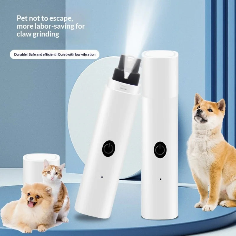 Lima eléctrica silenciosa para mascotas – Recargable