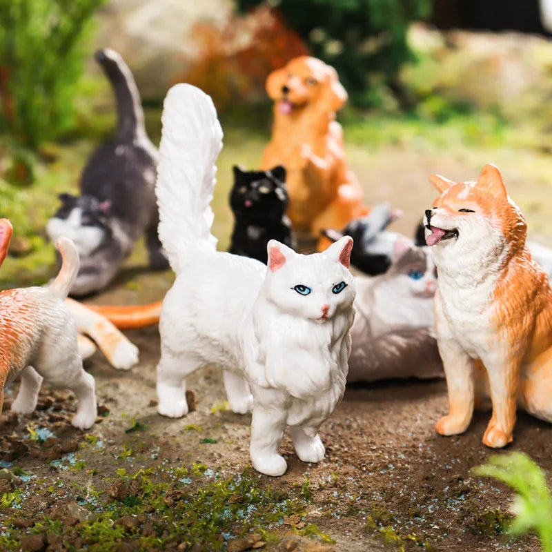 Figuras de animales de granja: set de 12 piezas