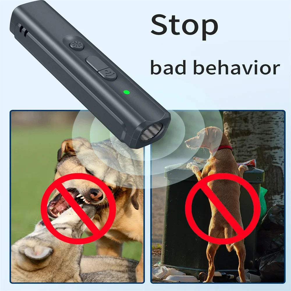 Ultrasonic Anti-Bark Training Device – Humane, No Shock