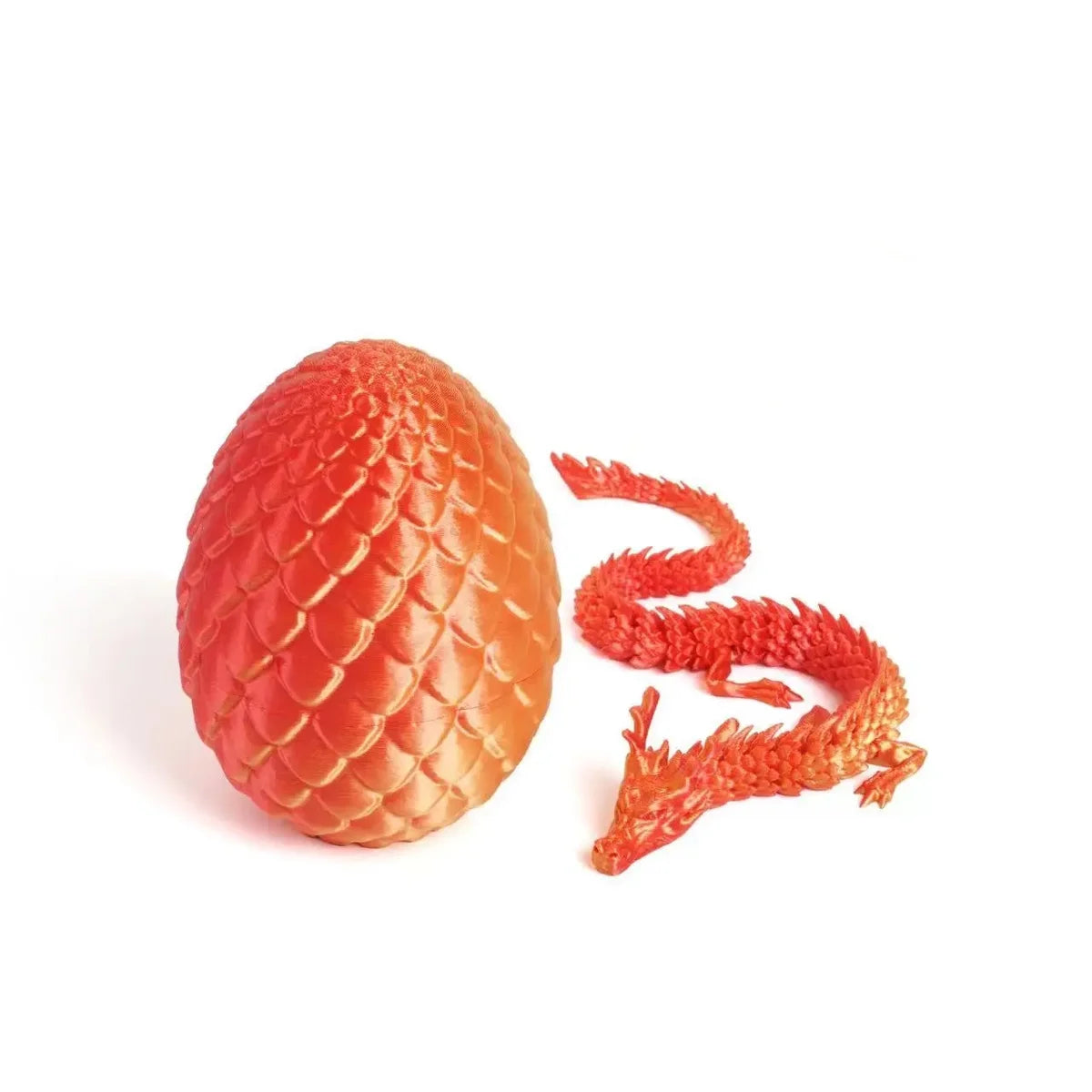 Set de juguetes de huevos de dragón: 6 huevos con 6 dragones articulados