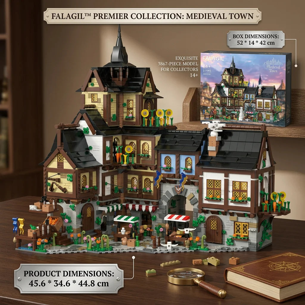 Medieval town building detail