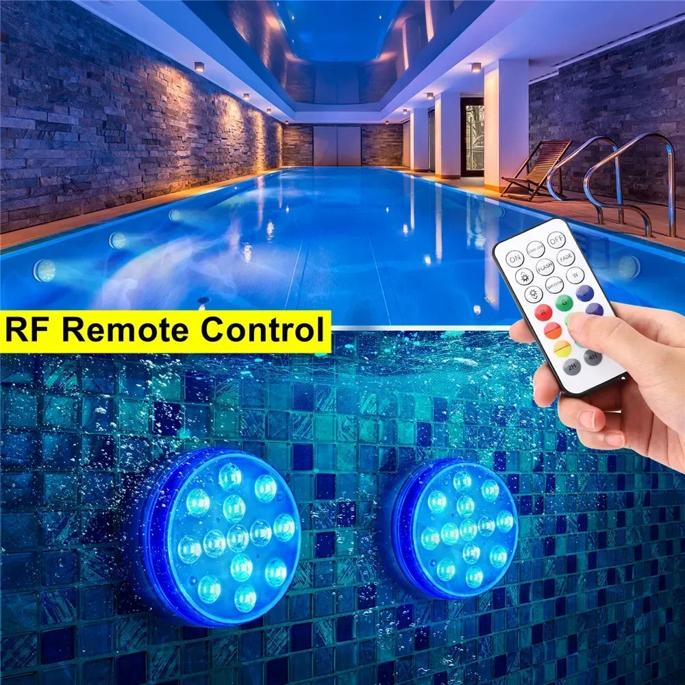 Luz sumergible para acuario de 13 LED