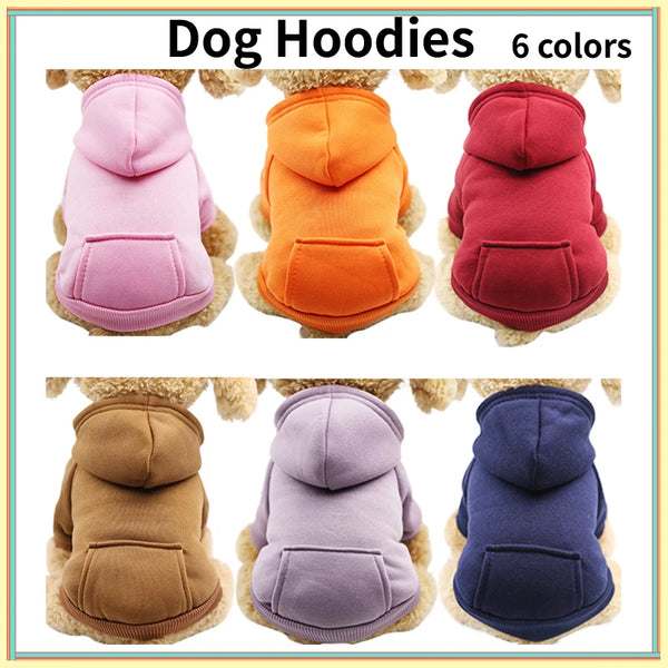 Sudadera acogedora de invierno para perros: jersey suave para perros pequeños y medianos