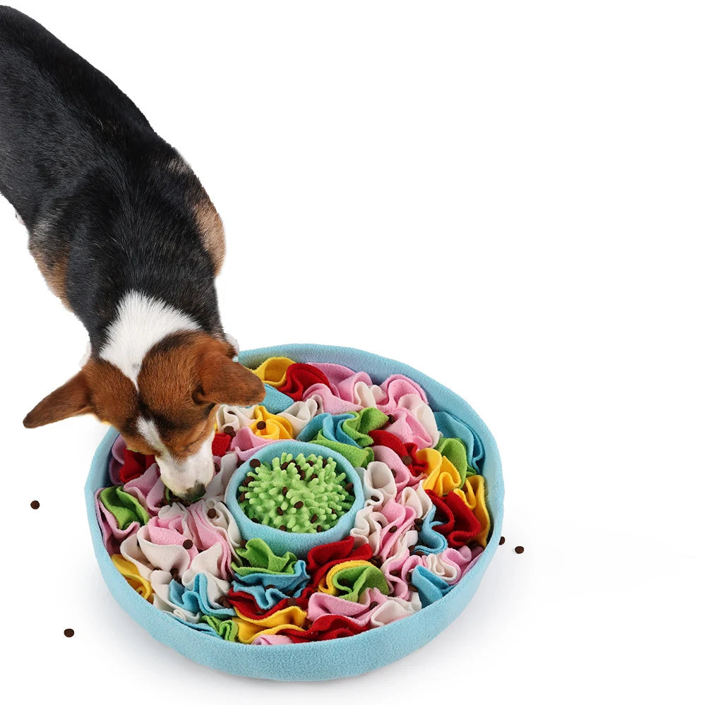 Alfombra de olfato para perros: tapete de alimentación para búsqueda y estimulación mental