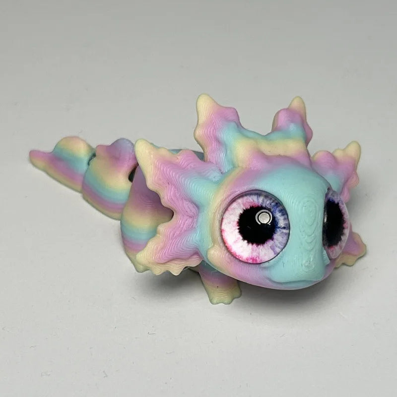Figura de salamandra – Juguete animal articulado impreso en 3D