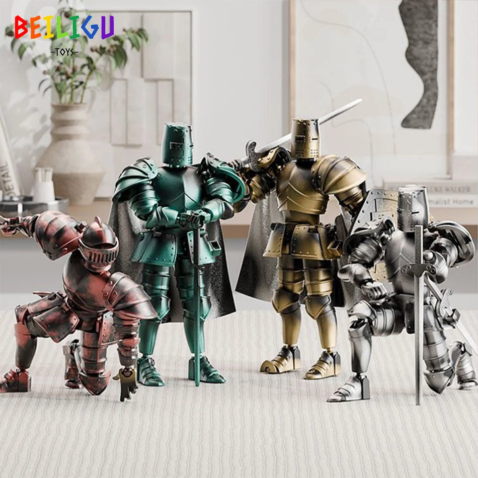Medieval Knight Action Figure – Multi-Joint Poseable Warrior