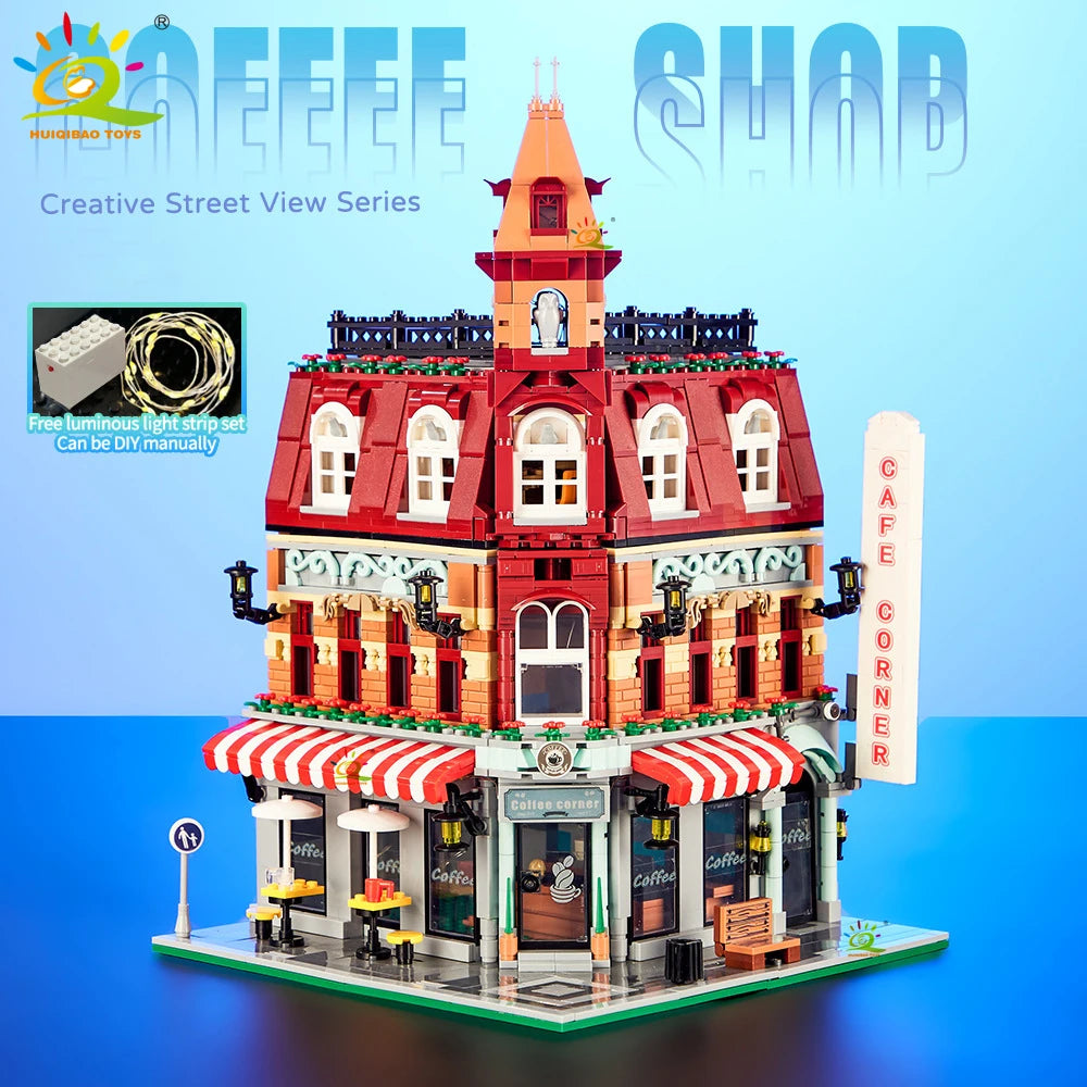 Corner Café building block set