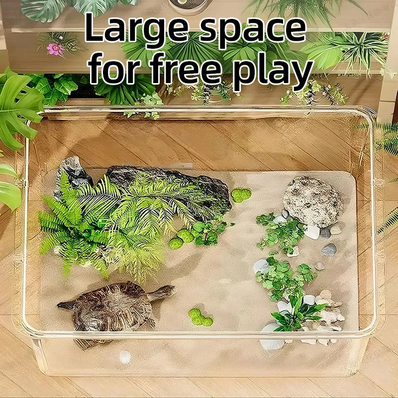 Mini acuario de escritorio – Kit de inicio para peces Betta
