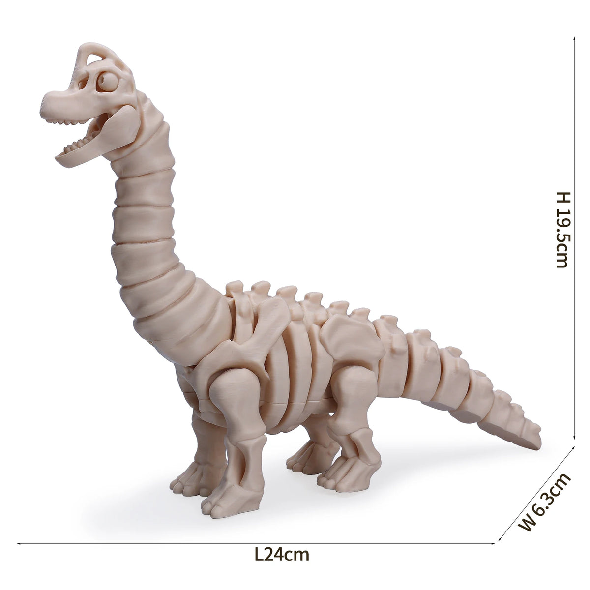 Dinosaur Skeleton Figure – T-Rex & Prehistoric 3D Printed Models