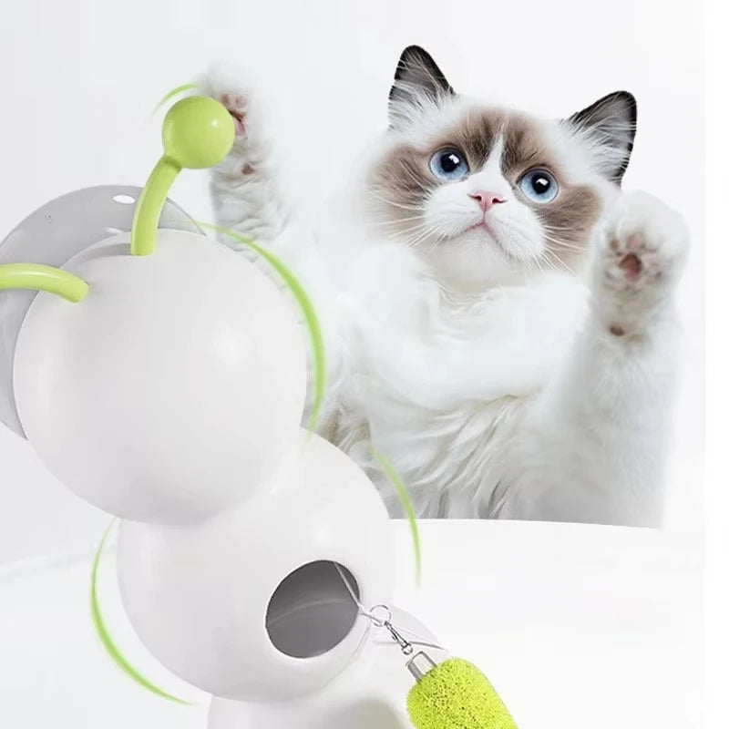 Juguete para gatos con forma de oruga con sensor de movimiento