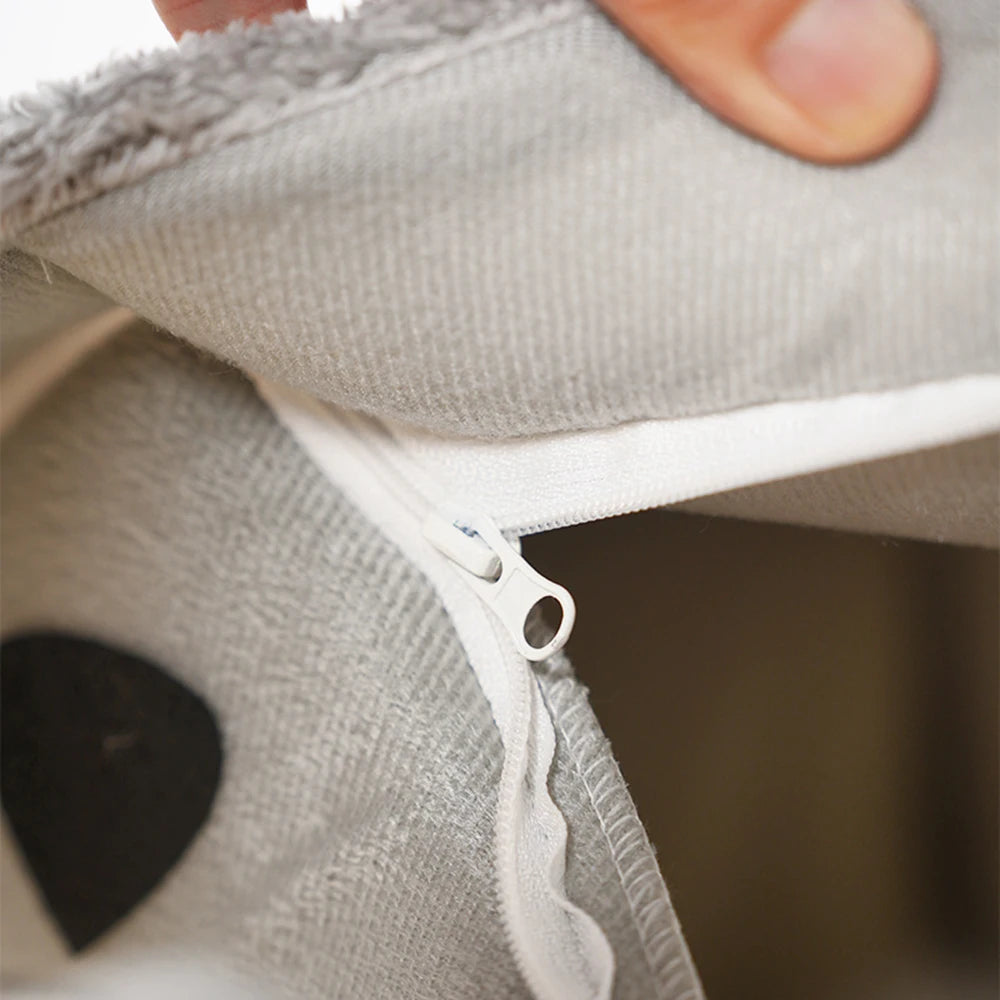 Cama de invierno para gatos con funda extraíble: lavable