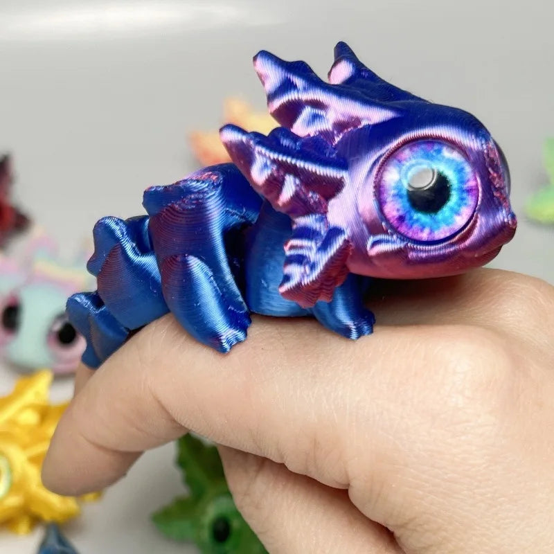 Figura de salamandra – Juguete animal articulado impreso en 3D