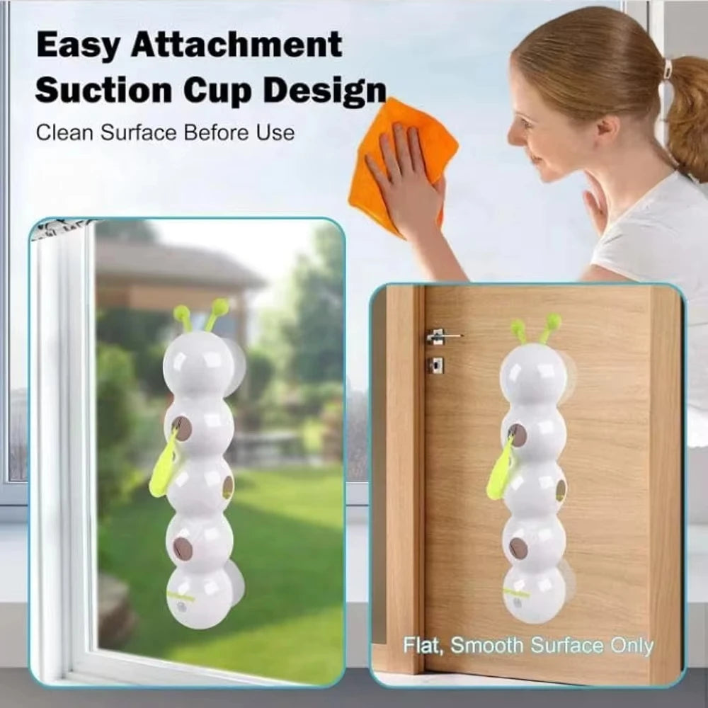 Juguete para gatos con forma de oruga con sensor de movimiento