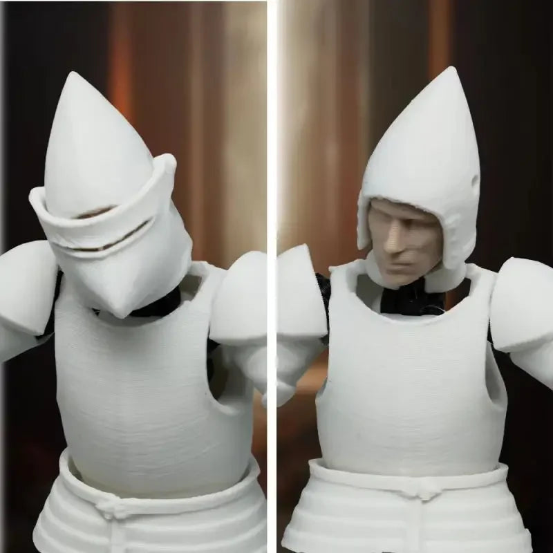 Caballero soldado medieval – Figura de acción multiarticulada