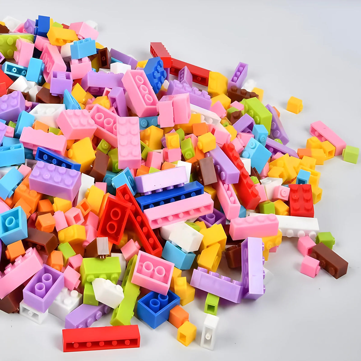 Set de piezas de construcción creativas clásicas: 500 o 1000 piezas
