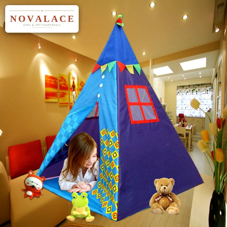 NOVALACE - Kids Indian Tipi Play Tent