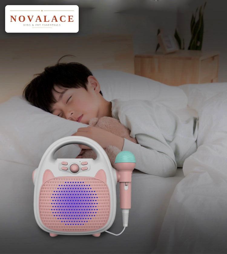 NOVALACE - Kids Bluetooth Karaoke Machine
