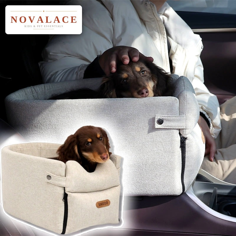 NOVALACE - Portable Pet Car Seat Bed