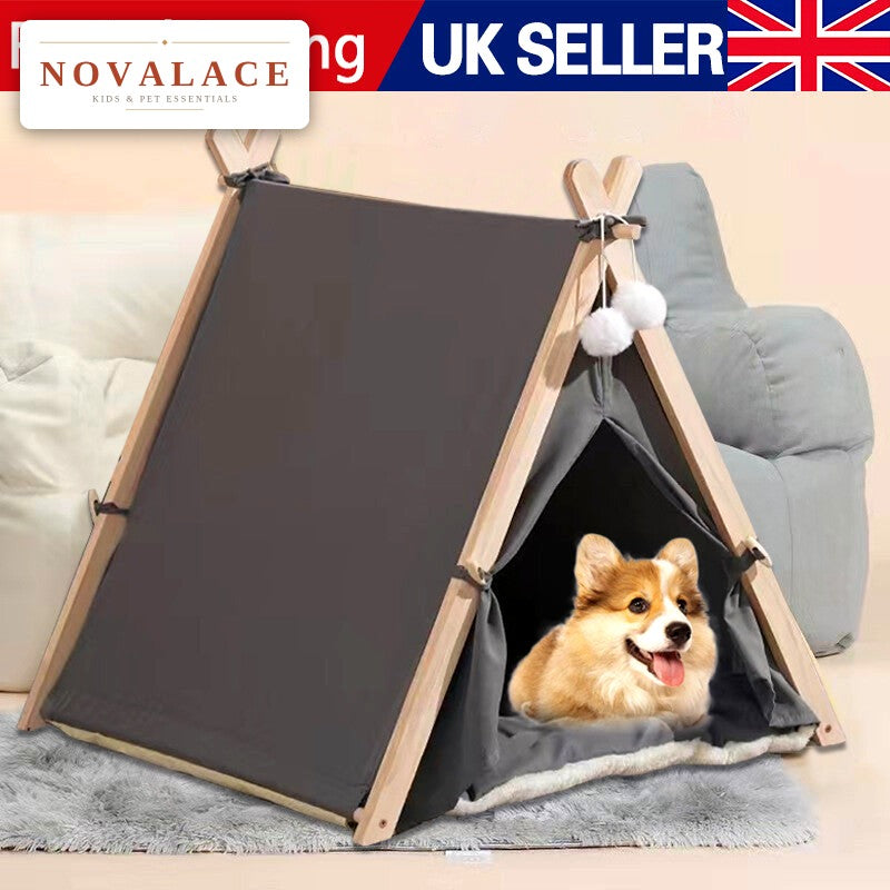 NOVALACE - Large Teepee Pet Bed