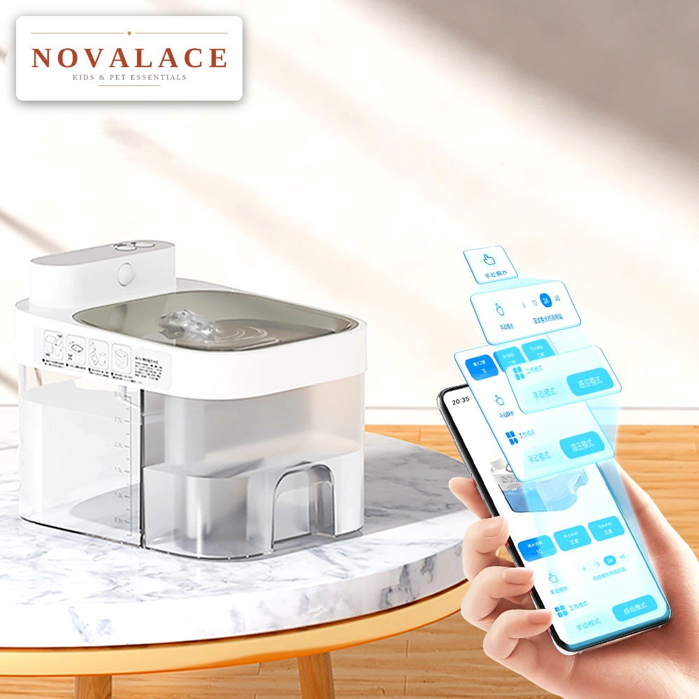 NOVALACE - Automatic Cat Water Fountain