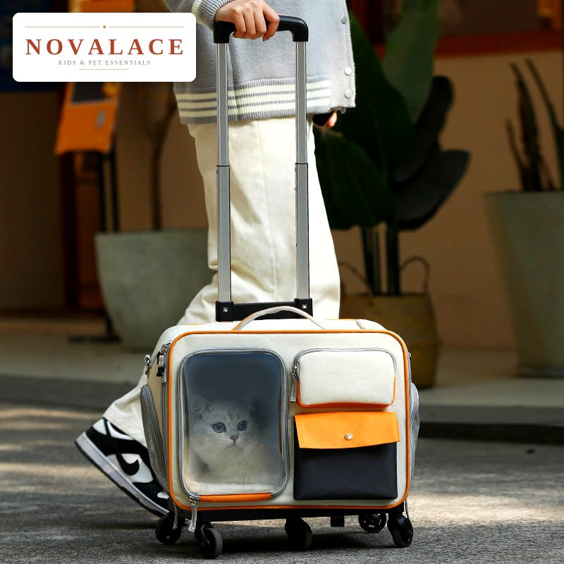 NOVALACE - Cat Travel Backpack