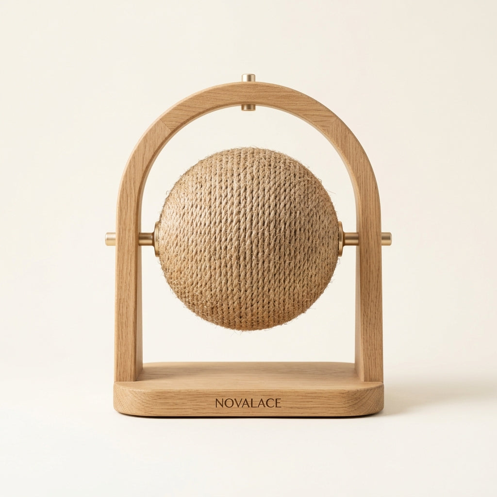 Novalace Sphère 2-in-1 Sisal Cat Scratching Ball